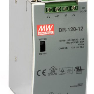 L4L-51233 : 12vdc-120 watt (Din Rail)